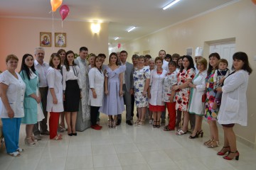 У Волочиську народний депутат відкрив оновлене відділення Волочиської ЦРЛ