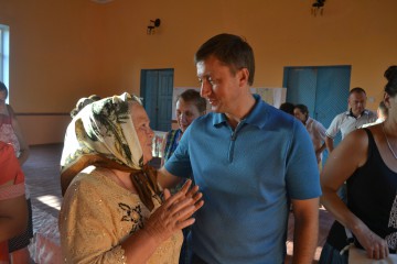 Сергій Лабазюк відзвітував у Волочиському та Хмельницькому районах 