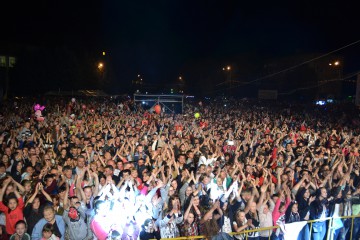 З традиційними заходами та  концертом за участі Ольги Полякової. Волочиськ відсвяткував День Незалежності