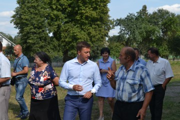 Прозвітував та оцінив роботи на місцях. Сергій Лабазюк продовжує спілкування з громадами