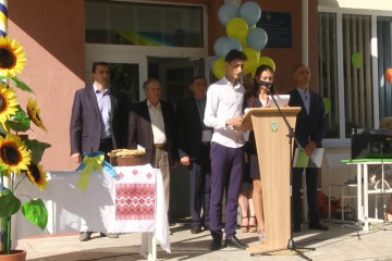 Сергій Лабазюк привітав школярів із початком навчального року