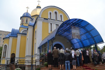 Сергій Лабазюк побував на освячені храму «Всіх Святих землі Української»