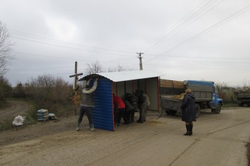 Зупинка для жителів села Пашківці, Хмельницького району
