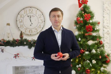 Вітання Сергія Лабазюка з Новорічними та Різдвяними святами