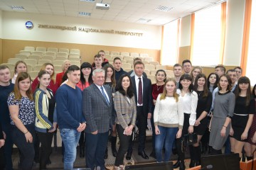 Сергій Лабазюк зустрівся зі студентами Хмельницького Національного Університету