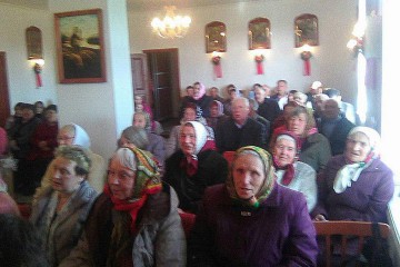 Подарунки мешканцям села Кудринці Хмельницького району з нагоди Храмового свята