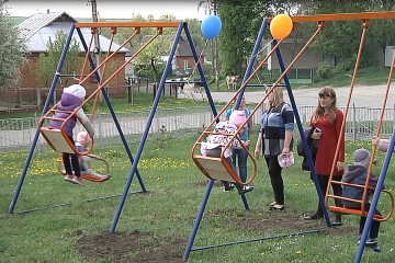 Малашівці та Волиця мають нові майданчики для відпочинку