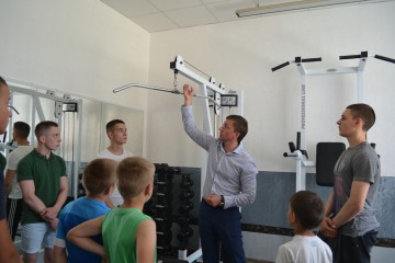 У Волочиському районі побільшало місць для занять спортом 