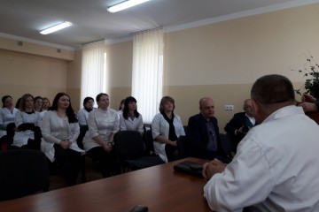 Помічники Сергія Лабазюка привітали медичних сестер