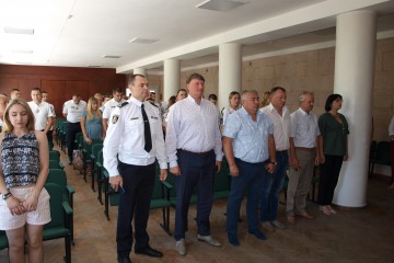 У Волочиську привітали вартових правопорядку