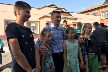 Народний депутат Сергій Лабазюк зустрівся з мешканцями Лісовогригівецької ОТГ