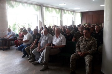 Військова частина відзначила першу річницю 