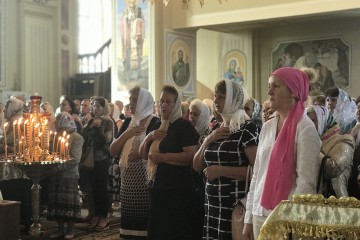 Спільна молитва в оновленій святині