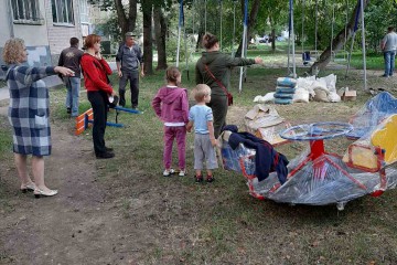 Нові зони для дозвілля дітей 