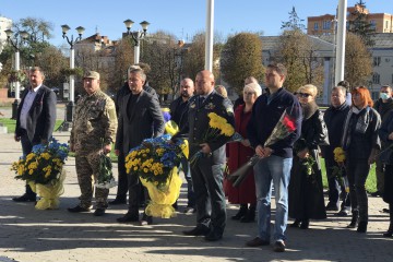 Сергій Лабазюк привітав подолян з 14 жовтня