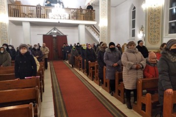 У селі Писарівка парафіяни костелу відзначили храмове свято  