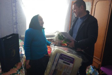 Мешканка Волочиська отримала вітання з нагоди 100-річчя