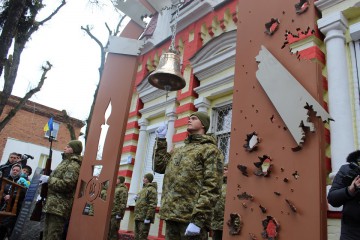 У Хмельницькому відкрили «Дзвін пам’яті» на честь загиблих героїв