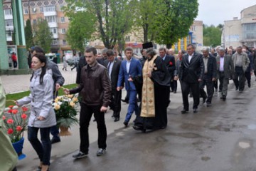 На Хмельниччині вшанували «чорнобильців»