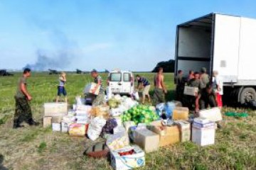 На схід вирушив черговий гуманітарний вантаж із Хмельниччини