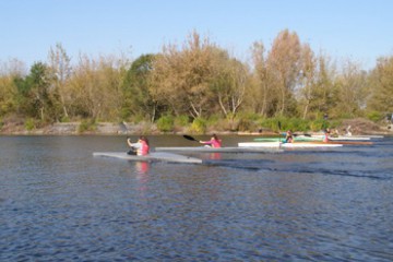                 Півстоліття  веслувального спорту  у Волочиську відзначили змаганнями