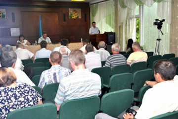 Сергій Лабазюк взяв участь в засіданні Ради громадських організацій у Волочиську з приводу внесення пропозицій до Конституції 