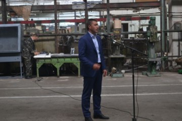 Сергій Лабазюк зустрівся із колективом ДП «Новатор»