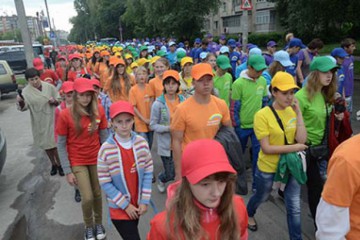 Святкові заходи до Дня захису дітей пройшли у Хмельницькому та Волочиську