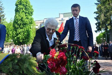 Урочистості до Дня Перемоги у Волочиську