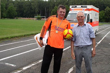 Як районі посадовці у міні-футбол грали