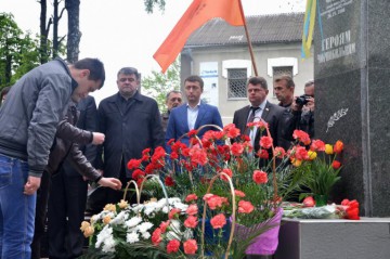 Вшанування памяті загиблих на ЧАЕС у Волочиську